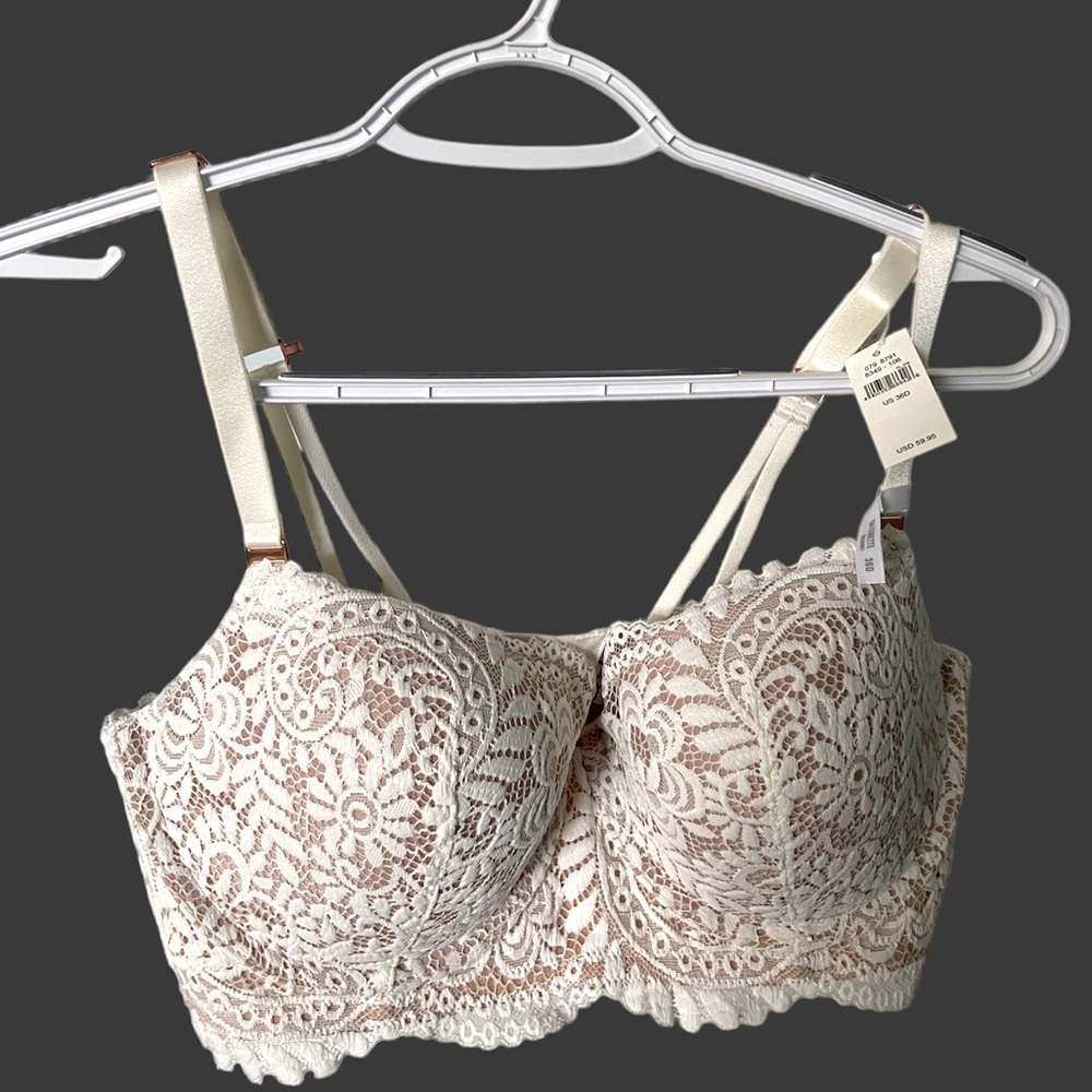 NWT Aerie Lace Balconette Bra